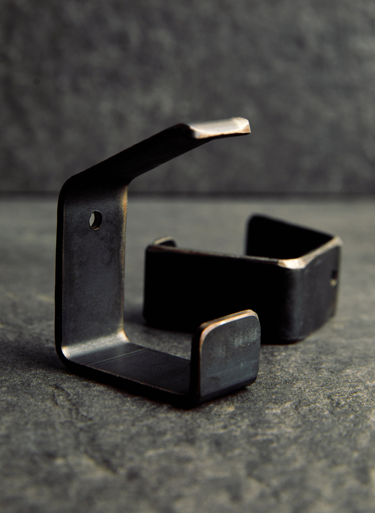 upcycled steel wall hook