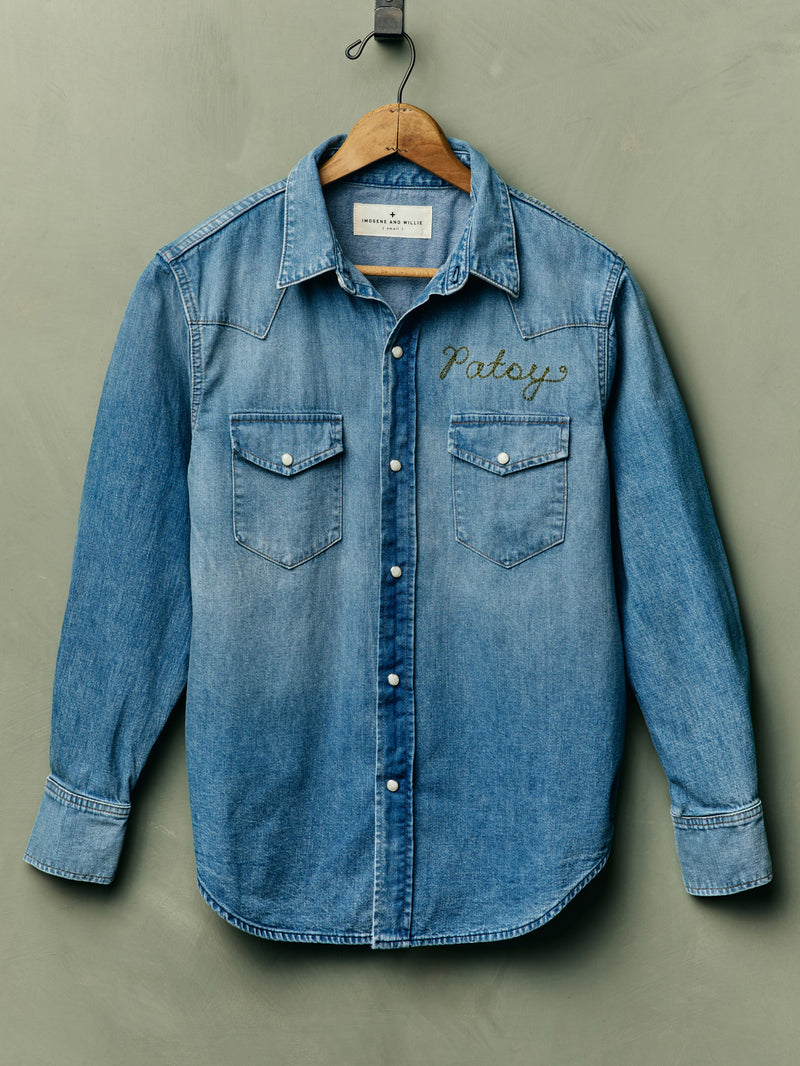 mcfly washed pearl snap