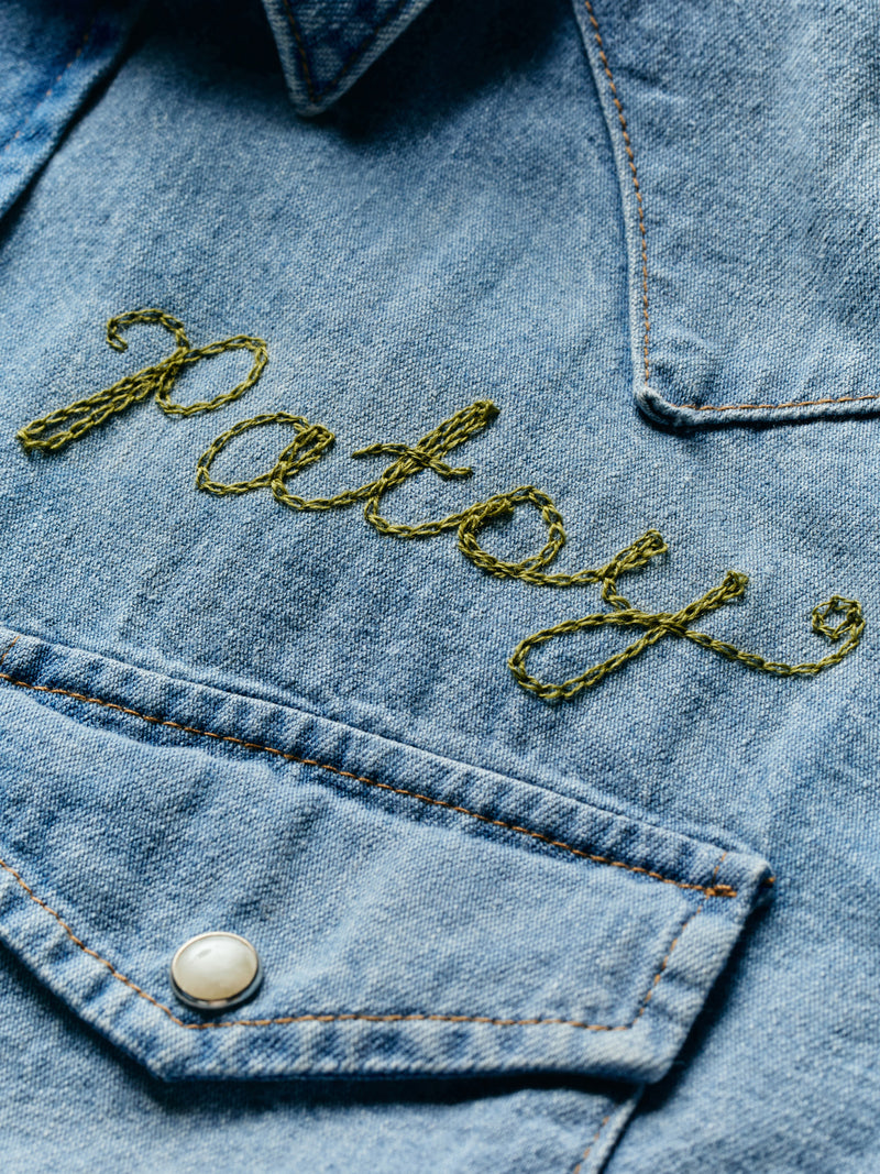 mcfly washed pearl snap - Model