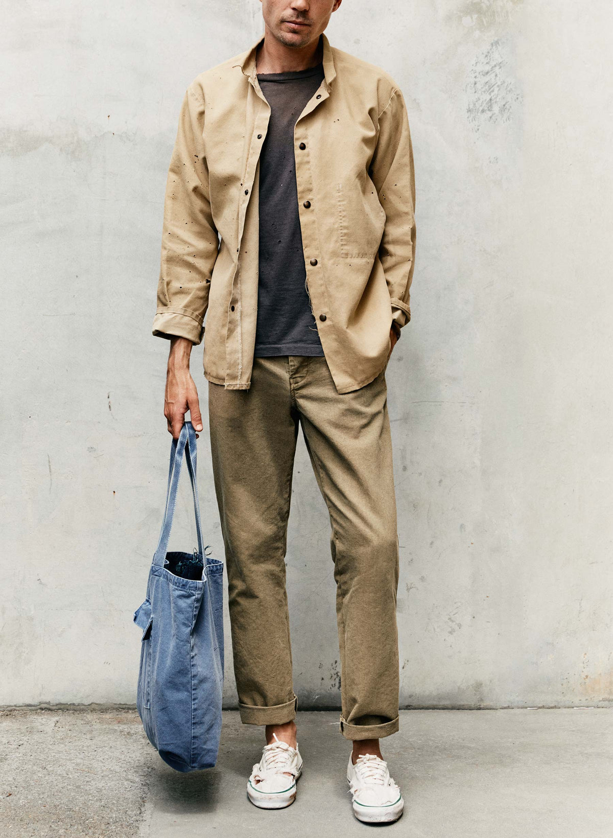 all american chino in field tan