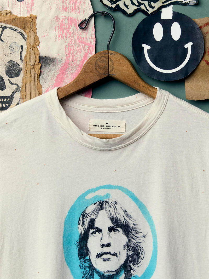 hand drawn "harrison" tee - Model