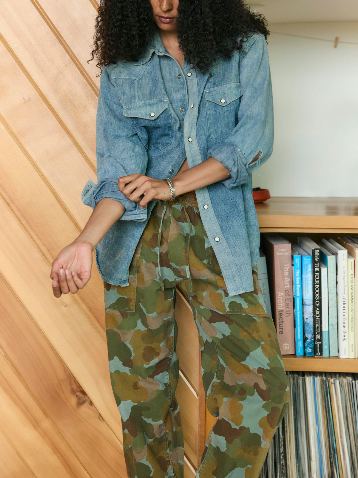 ventura chore pant in painted camo