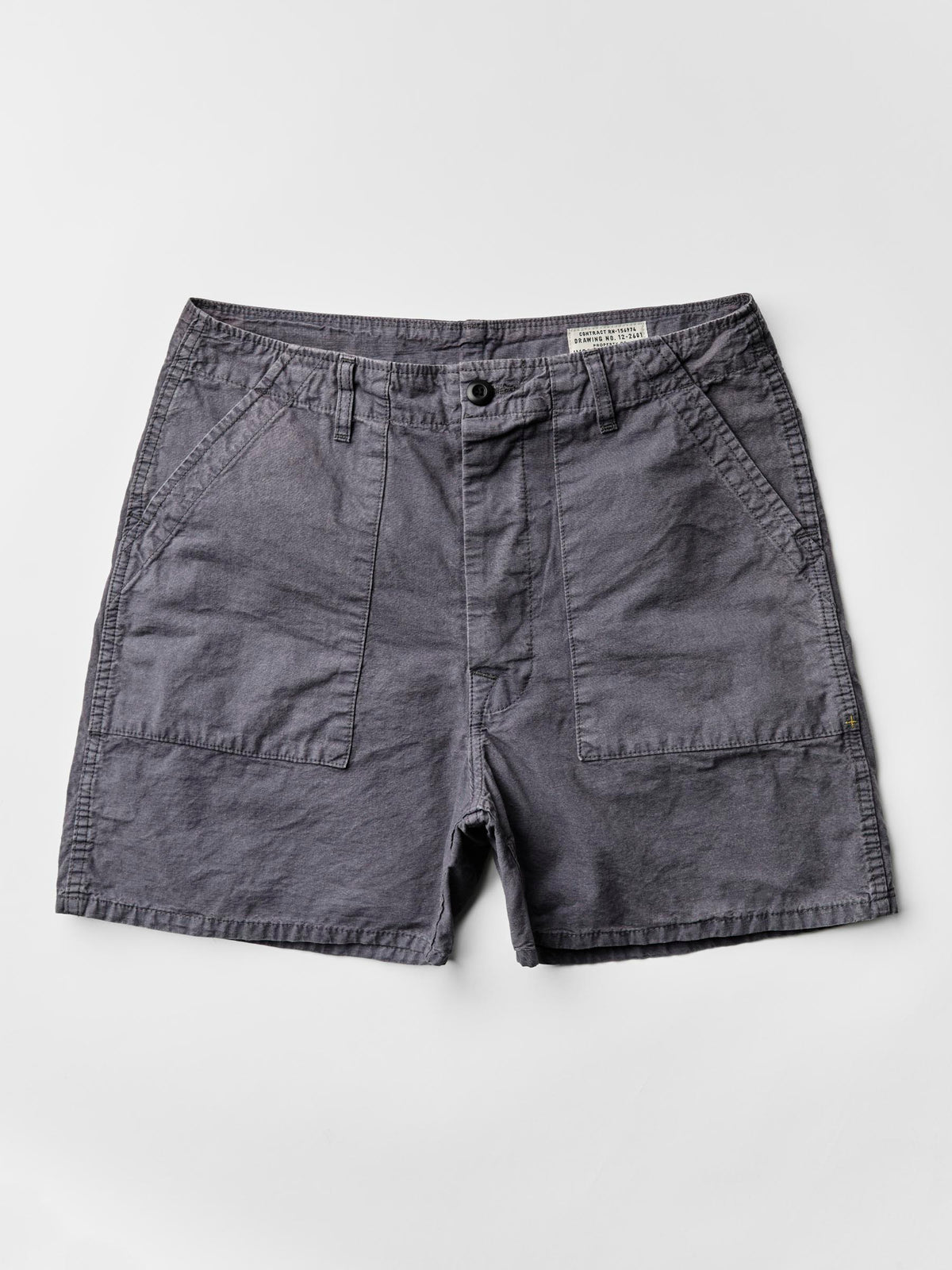 the ripstop fatigue short in sunfaded navy