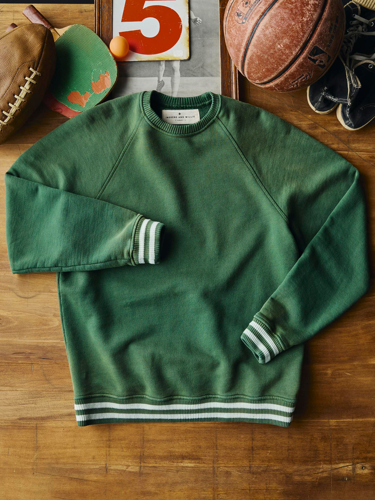 varsity ribbed crew