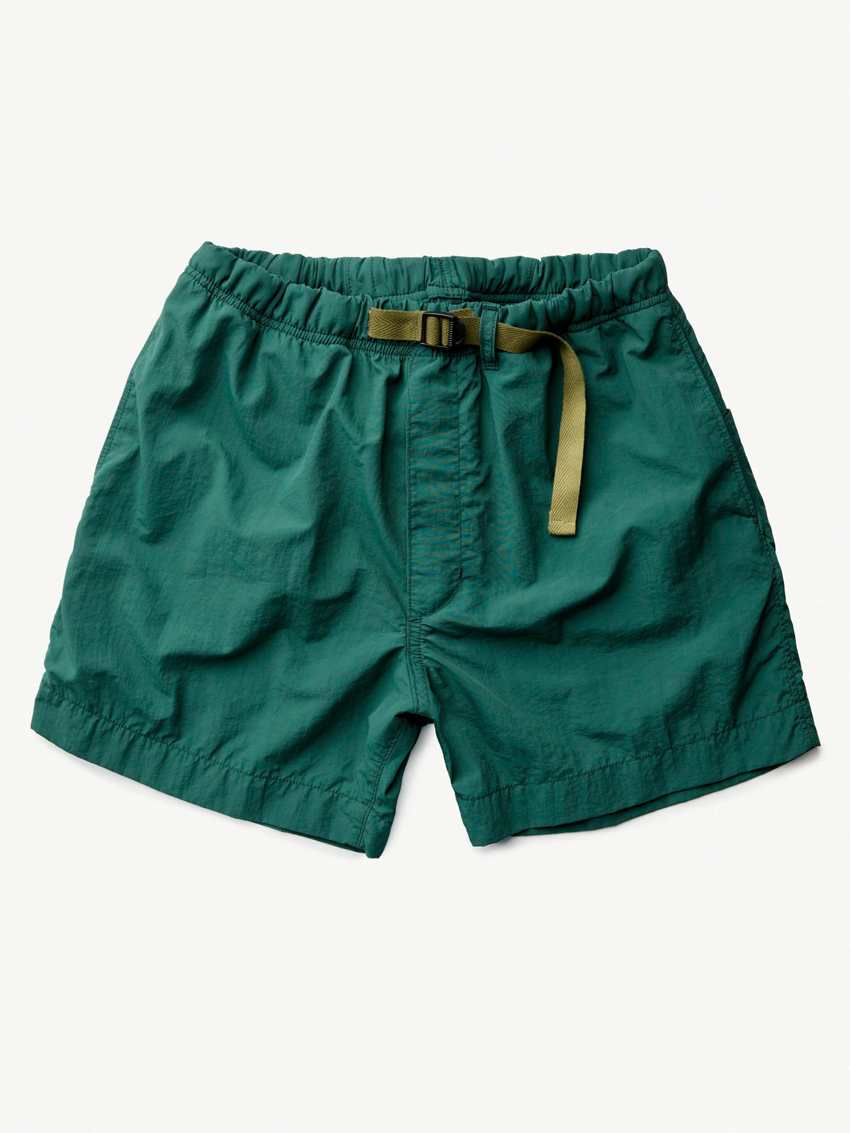 trail short in forest green