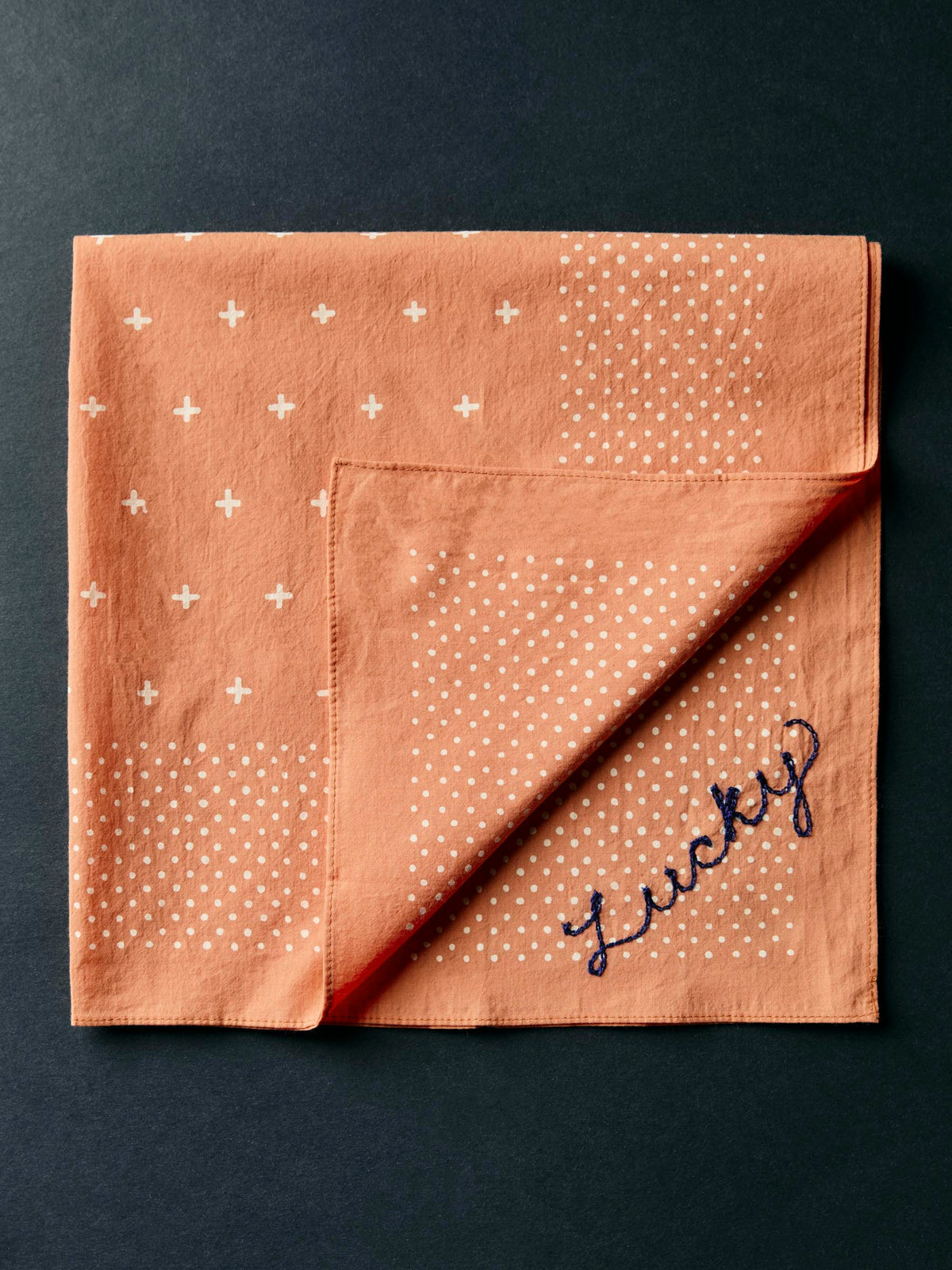 i+w vintage orange bandana