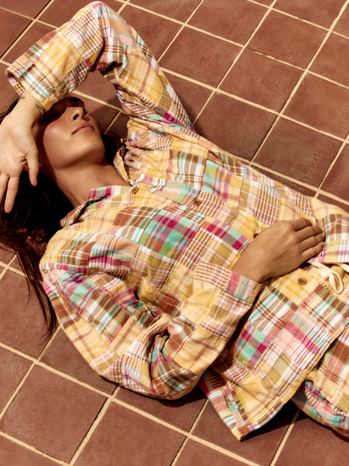 madras jacket in townsend
