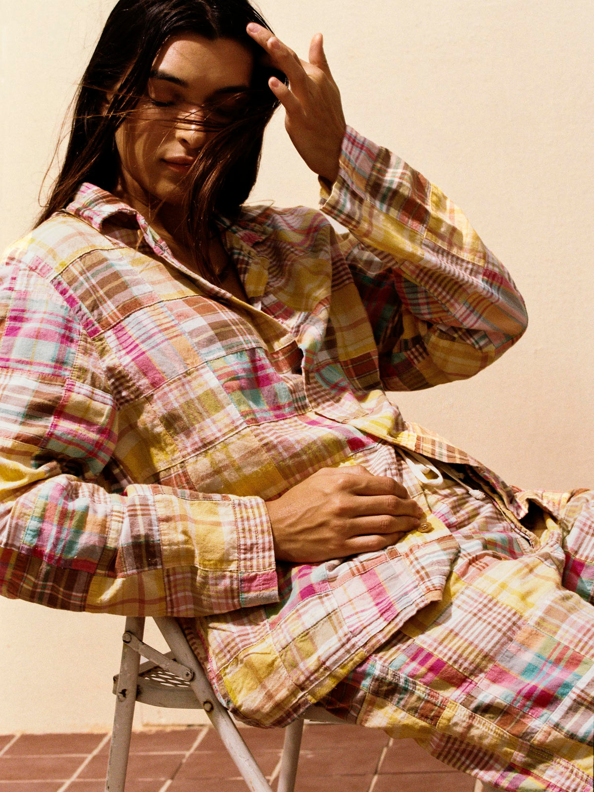 madras jacket in townsend