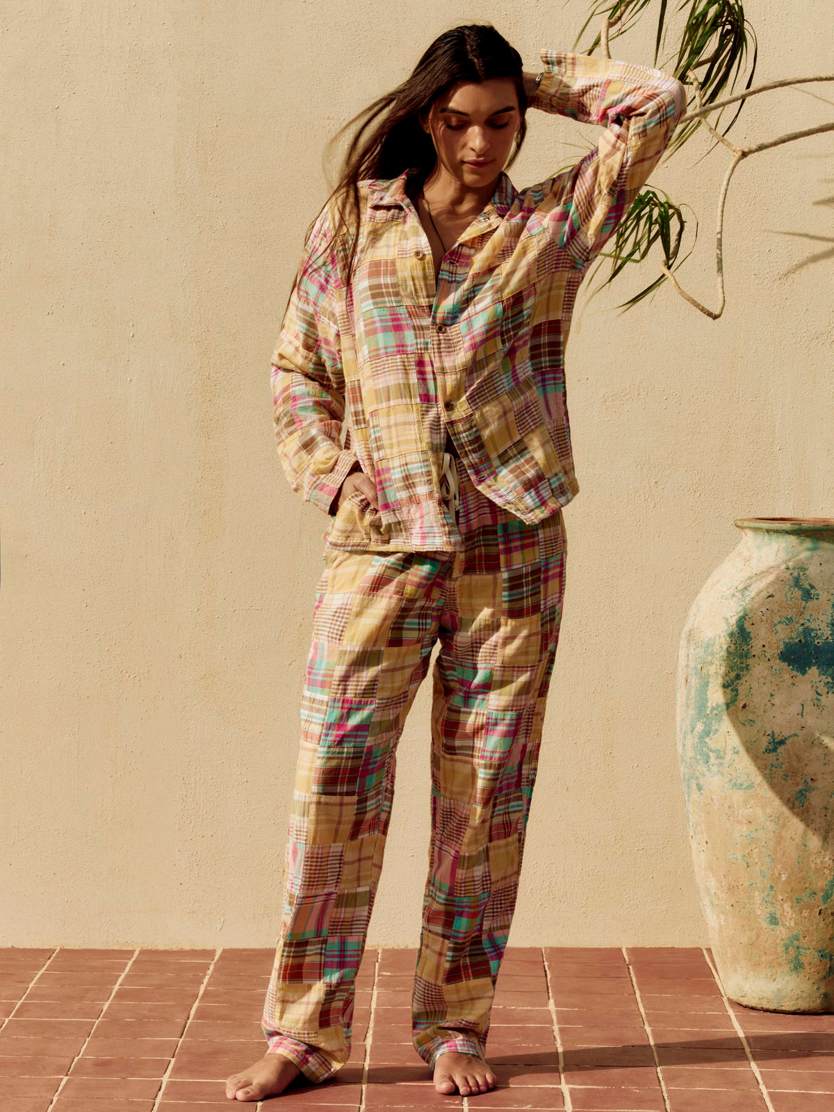 madras jacket in townsend